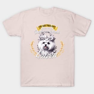 The Distinguished Maltese Queen T-Shirt